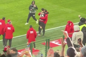 巴尔泰萨吉梅开二度！卡马达祝贺：我的好兄弟，真心为你感到高兴